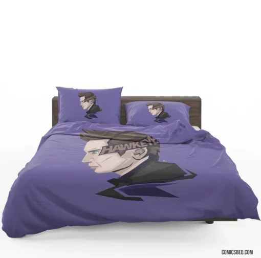 Hawkeye Marvel Marksman Comic Bedding Set