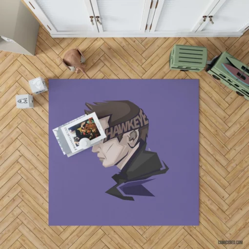 Hawkeye Marvel Marksman Comic Rug