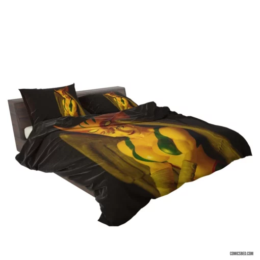 Hawkgirl Winged Heroine Comic Bedding Set 2