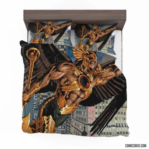 Hawkman Winged Vigilante Comic Bedding Set 1