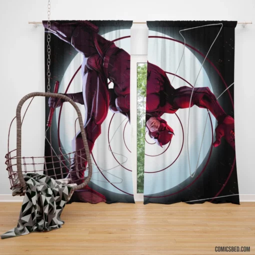 Hell Kitchen Savior Marvel Daredevil Comic Curtain