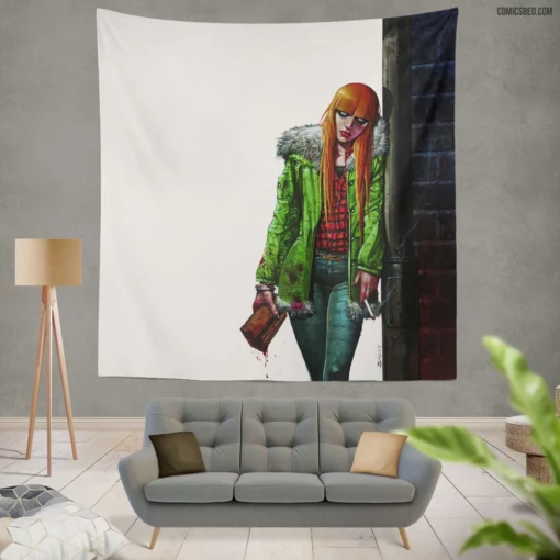 Hellblazer Dark Sorcery Saga Comic Wall Tapestry