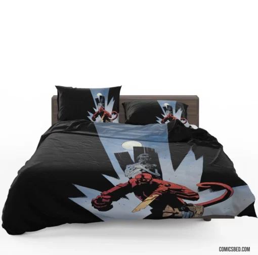 Hellboy Chronicles of Darkness Comic Bedding Set