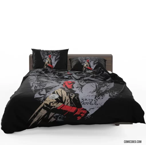 Hellboy Chronicles of the Unknown Comic Bedding Set