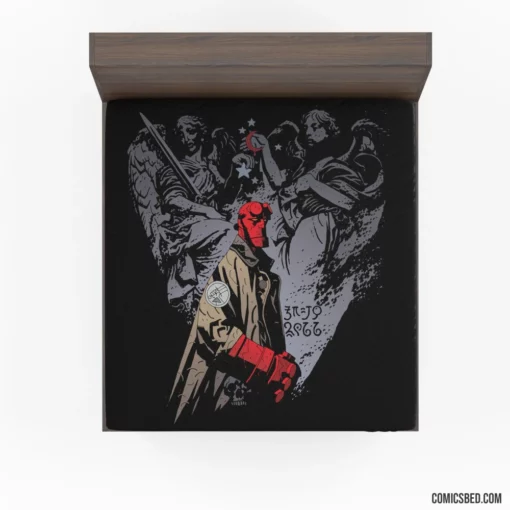 Hellboy Chronicles of the Unknown Comic Fitted Sheet 1