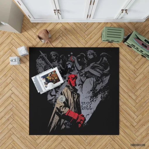 Hellboy Chronicles of the Unknown Comic Rug