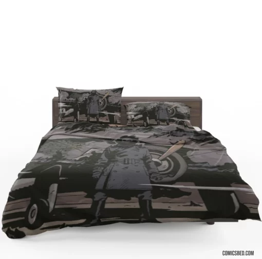 Hellboy Dark Comic Crusader Bedding Set