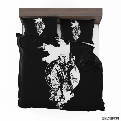 Hellboy Dark Horse Enigma Comic Bedding Set 1