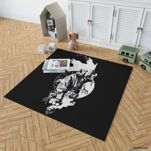 Hellboy Dark Horse Enigma Comic Rug 1