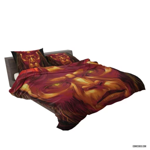 Hellboy Dark Horse Heroic Champion Comic Bedding Set 2