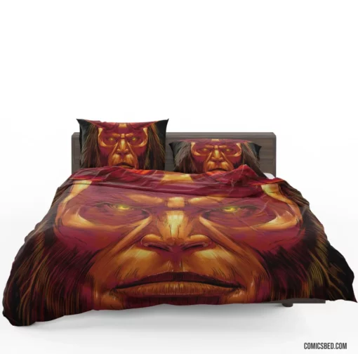 Hellboy Dark Horse Heroic Champion Comic Bedding Set