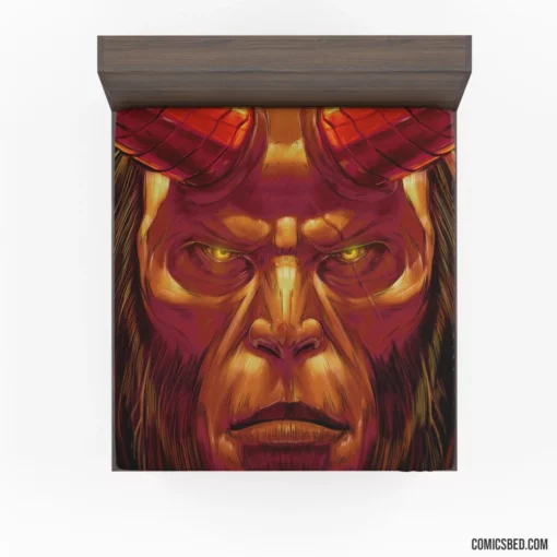 Hellboy Dark Horse Heroic Champion Comic Fitted Sheet 1