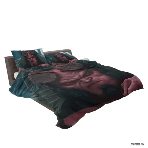 Hellboy Dark Horse Heroic Demigod Comic Bedding Set 2