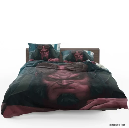 Hellboy Dark Horse Heroic Demigod Comic Bedding Set