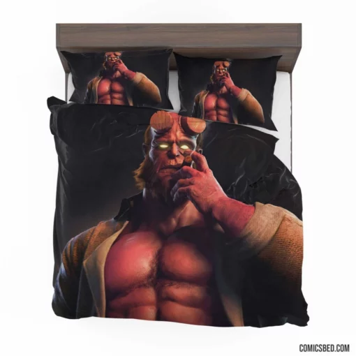 Hellboy Dark Horse Heroic Icon Comic Bedding Set 1