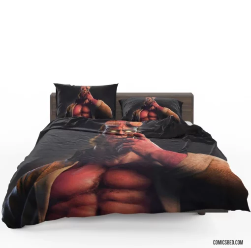 Hellboy Dark Horse Heroic Icon Comic Bedding Set