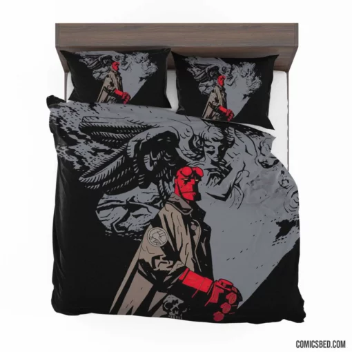 Hellboy Dark Horse Legendary Comic Bedding Set 1