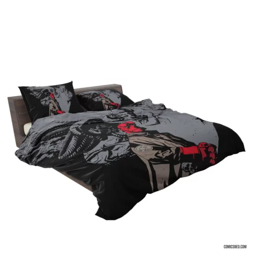 Hellboy Dark Horse Legendary Comic Bedding Set 2