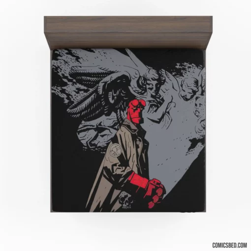 Hellboy Dark Horse Legendary Comic Fitted Sheet 1