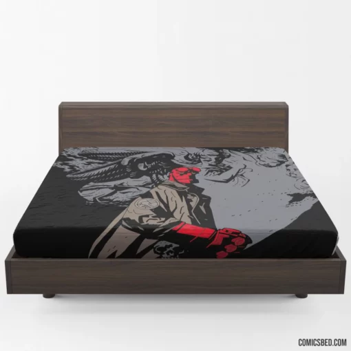 Hellboy Dark Horse Legendary Comic Fitted Sheet