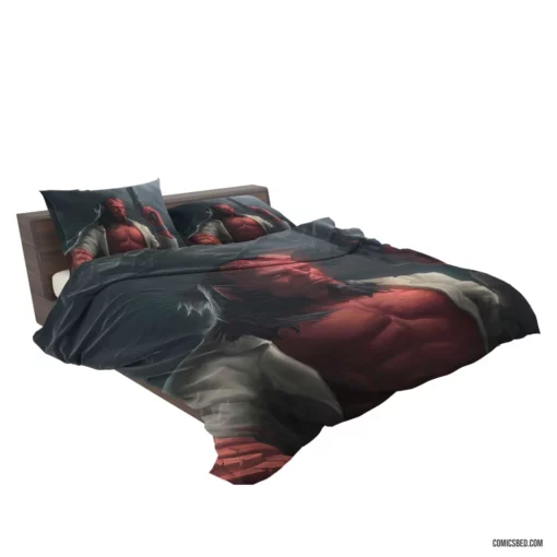 Hellboy Dark Horse Supernatural Enigma Comic Bedding Set 2