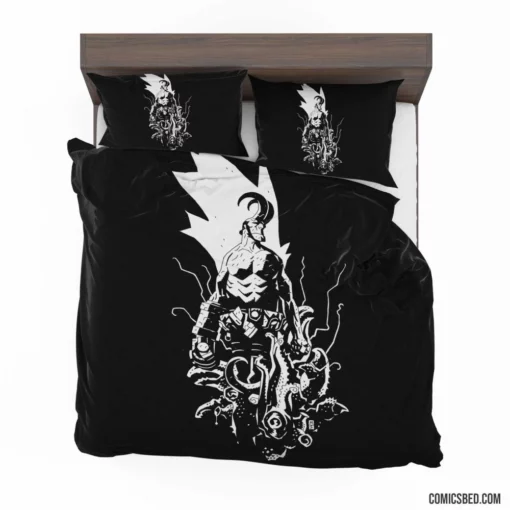 Hellboy Dark Mysteries Revealed Comic Bedding Set 1