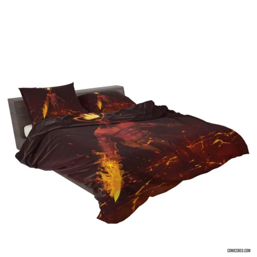 Hellboy Demon Dark Horse Avenger Comic Bedding Set 2