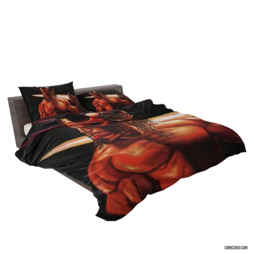 Hellboy Horns Sword Dark Horse Hero Comic Bedding Set 2