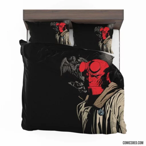 Hellboy Mysterious Dark Quest Comic Bedding Set 1