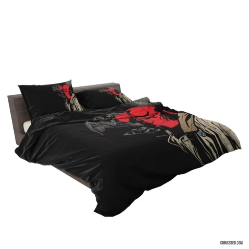 Hellboy Mysterious Dark Quest Comic Bedding Set 2