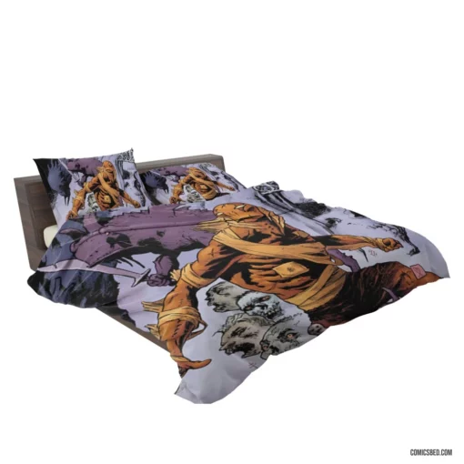 Hellboy Supernatural Demon Comic Bedding Set 2