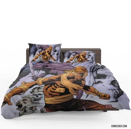 Hellboy Supernatural Demon Comic Bedding Set