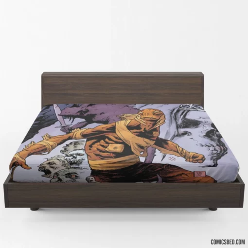 Hellboy Supernatural Demon Comic Fitted Sheet