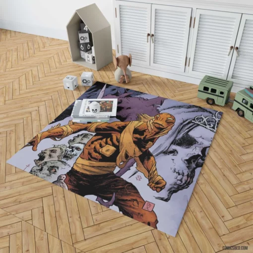 Hellboy Supernatural Demon Comic Rug 1