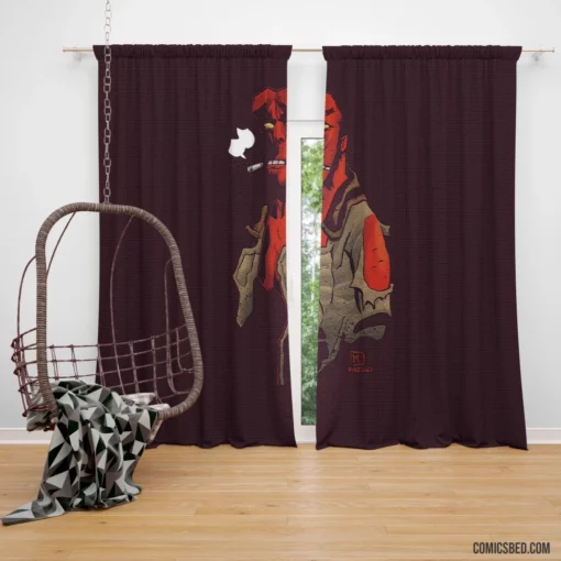 Hellboy Unleashed Dark Enigma Comic Curtain