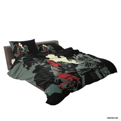 Hellboy Unveiling the Unknown Comic Bedding Set 2