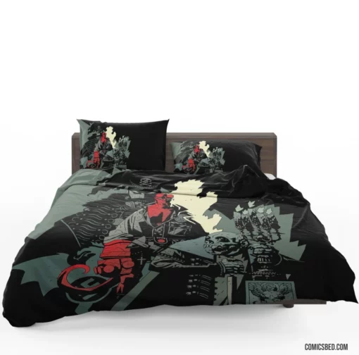 Hellboy Unveiling the Unknown Comic Bedding Set