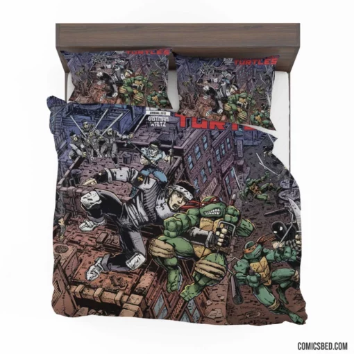 Heroes in a Half-Shell TMNT Adventures Comic Bedding Set 1