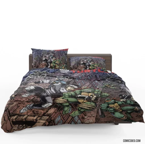 Heroes in a Half-Shell TMNT Adventures Comic Bedding Set