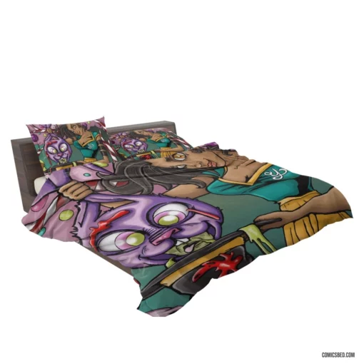 High Fructose Zombies Undead Tale Comic Bedding Set 2