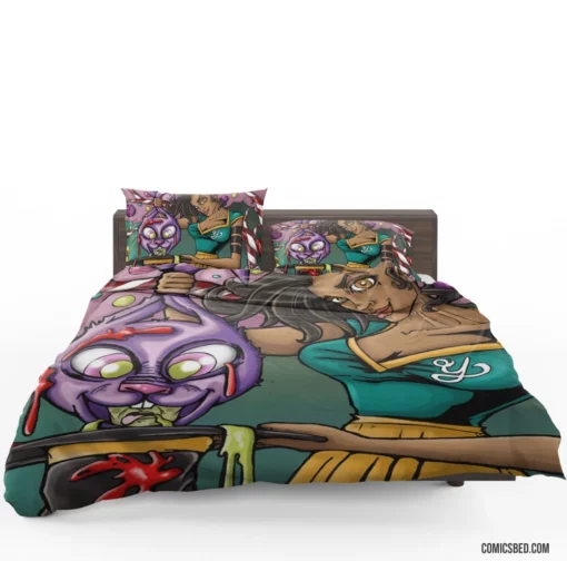 High Fructose Zombies Undead Tale Comic Bedding Set