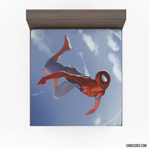 Homecoming Hero Spider-Man Return Comic Fitted Sheet 1