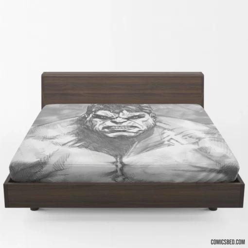 Hulk Boundless Power Comic Fitted Sheet