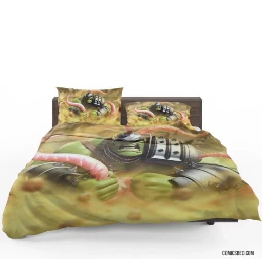 Hulk Bruce Banner Marvel Behemoth Comic Bedding Set