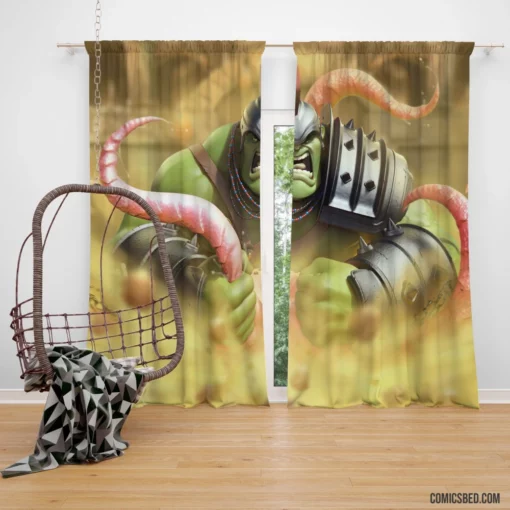 Hulk Bruce Banner Marvel Behemoth Comic Curtain