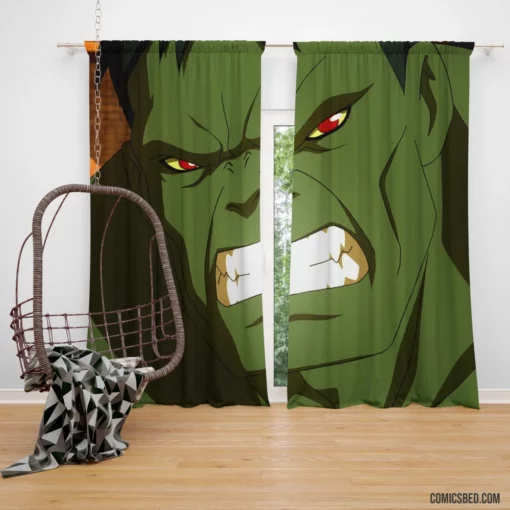 Hulk Chronicles Gamma-Powered Hero Comic Curtain