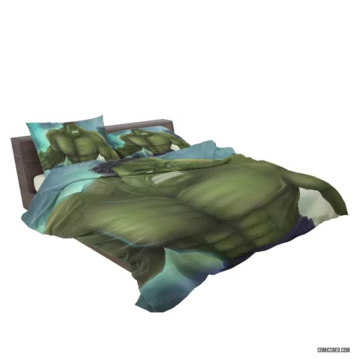 Hulk Chronicles Marvel Raging Goliath Comic Bedding Set 2