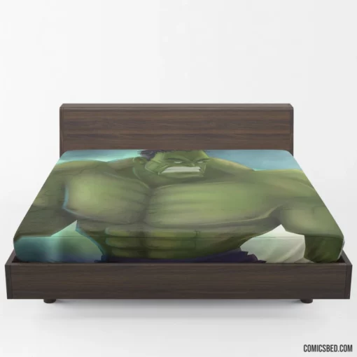 Hulk Chronicles Marvel Raging Goliath Comic Fitted Sheet