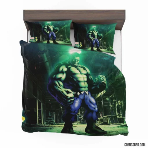 Hulk Gamma-Powered Force Comic Bedding Set 1