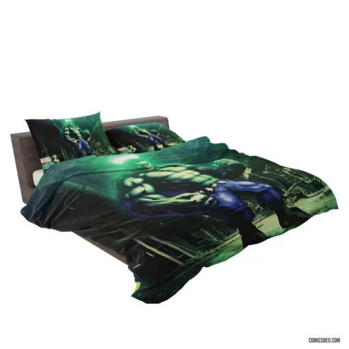 Hulk Gamma-Powered Force Comic Bedding Set 2